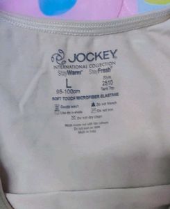 (Jockey)Comfortable Beige Tank Top