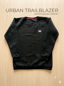 Urban Quilt Diamond Quilted Sweatshirt
