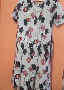 Chic Floral Print maxi