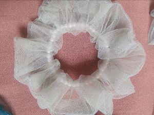 Hair Accessories Moti Scrunchies Rubber Band