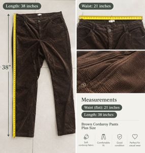 Brown Corduroy Pants