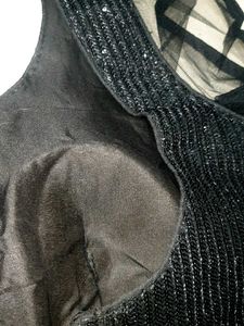 brand new unused Sparkling Black Sequin Top