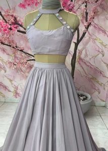 Elegant Lavender Lehenga Choli Set