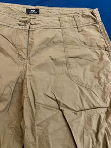 Olive Cargo Capris