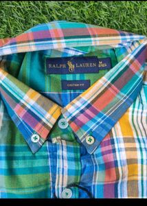 US Polo Ralph Lauren Colorful Plaid Shirt