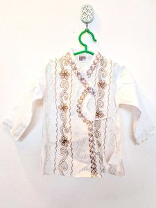Kids Embroidered Kurta