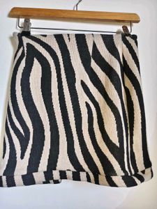 Zara Zebra Mini Skirt