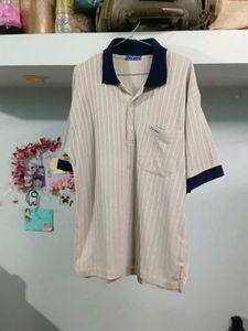 Men's Striped Polo T-Shirt