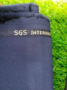 Solid Navy Blue Dress Material