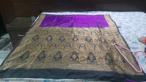 new without tagl bright purple and black