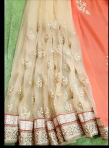 combo pack of two  Embellished Sarees