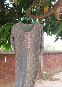 Grey Women Kurti