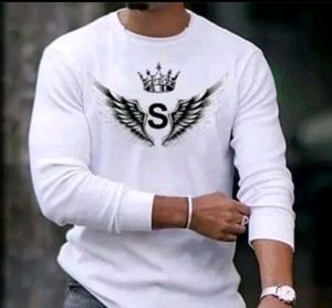 🖤🤍Black Wing S- King Man Printed Tshirt 👚 🤍🖤