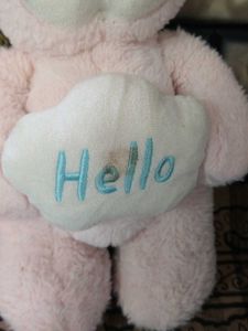 Cute Pink Bunny Plush Toy