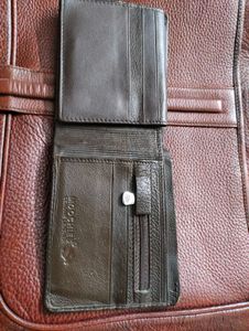 Classic Brown Leather Wallet