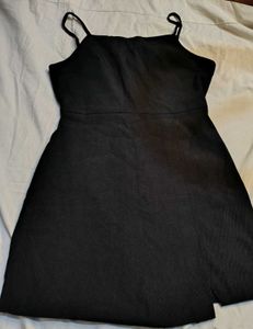 Classic Black Spaghetti Strap Dress