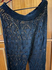 Crochet Wide Leg Pants