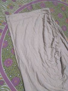 Light Beige Palazzo Pants