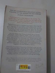 Hilary Mantel Wolf Hall - Award-Winning Novel