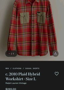 Unisex Woolen Shirt ( Ralph Lauren)