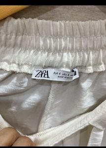 ZARA White Pants