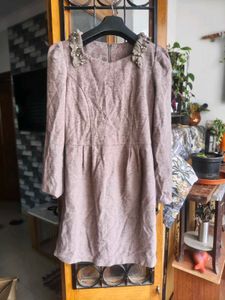 Elegant Brown Dress