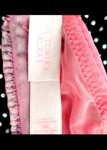 lace detail victoria secret bra with short