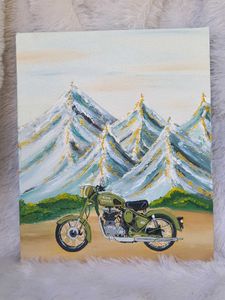 Royal Enfield 3D artwork