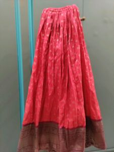 Beautiful Pink Ethnic Skirt with Top