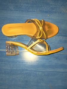Sparkly Bow Heels