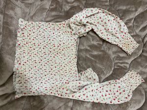 Floral Smocked Top