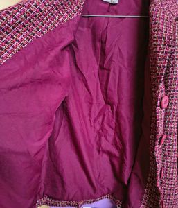 Tweed Muffin Blazer 🧁