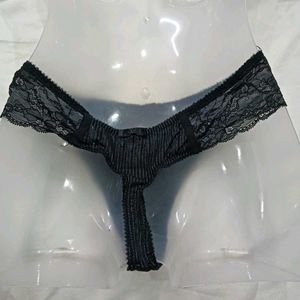 🪔 Lace Trim Bikini Briefs