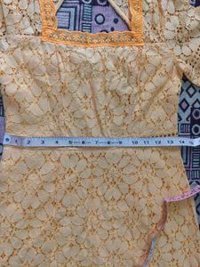 Yellow Lace Dress