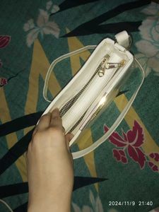 White Sling Bag