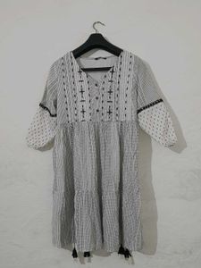 Boho Tiered Tassel Kurta