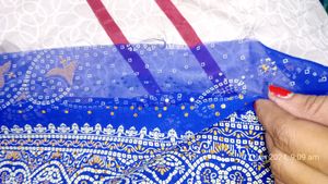 Dark Blue 🔵 Silk Simple Saree