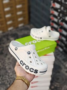 White Crocs Clogs