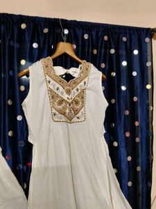 Indo western ghagra long top