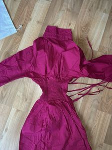 NEW and Unused Pink Shirt Dress+ Orange Bodycon