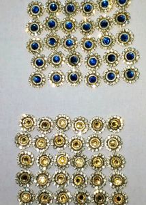 Beads flowers jarkan stone patches Rhineston