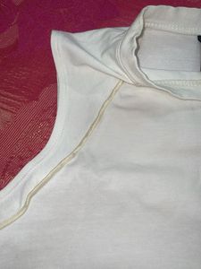 off white H&amp;M tank top