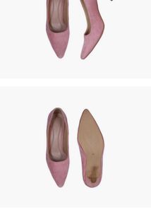 Mauve Velvet Heels