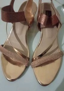 Elegant Gold Flats