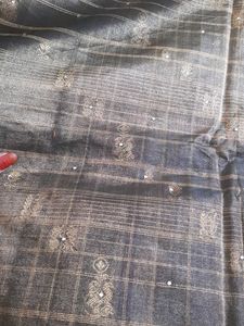 pure pattu gold Zarin tissue black Saree