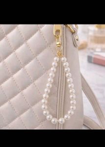 2 Elegant Pearl Bag Charm combo