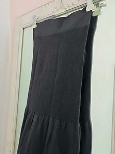 Clovia Saree Shapewear with Side Slit in Black