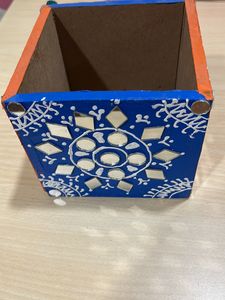 Wooden Craft Pen Stand