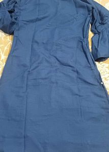 Blue Pearl Embellished Co-ord Set With Des