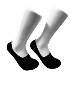 New - Black No-Show Socks (FREE SIZE)